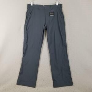 Eddie Bauer Horizon Guide Chino Pants Mens 36x32 Storm Gray Straight Leg